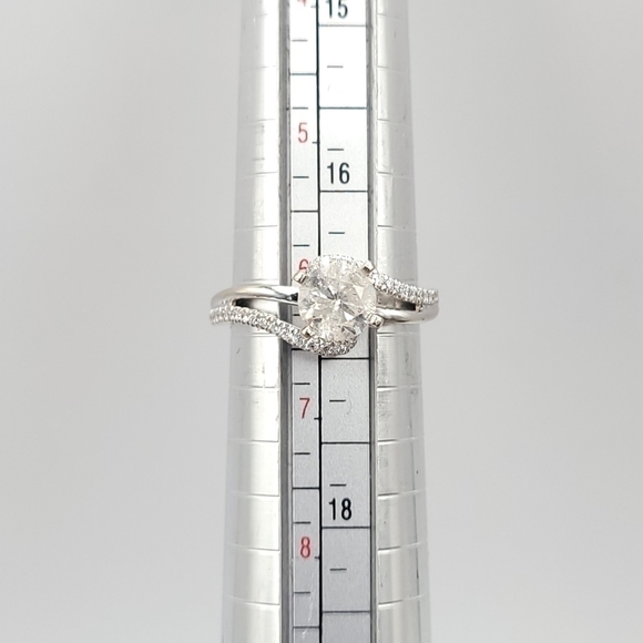 14K Gabriel & Co engagement ring - Picture 8 of 14